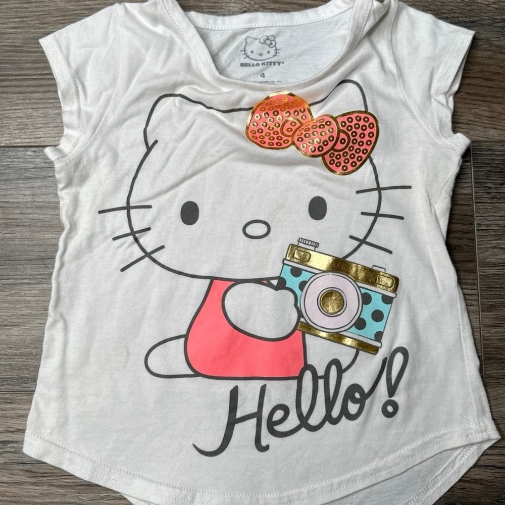 Hello Kitty White Kids T-Shirt